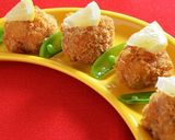 簡単パーティー料理まんまる一口チキンカツ作り方5写真