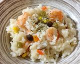 簡単！炊飯器に入れるだけ♡エビピラフ作り方5写真