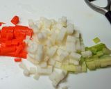 簡単あったかお野菜たっぷりスープ作り方1写真