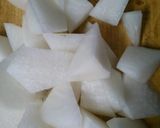 簡単! 大根 里芋 ごぼう 油揚げの煮物作り方3写真
