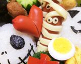 ハロウィン キャラ弁 ウィンナー作り方2写真