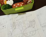 ミッキー ミニー キャラ弁 ディズニー作り方1写真