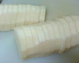 下ゆでなし!簡単こってり大根と鶏の親子煮作り方2写真