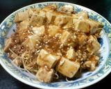 揚げそばに麻婆豆腐をかけちゃった♡作り方4写真
