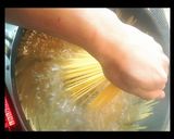 簡単たらこクリームパスタ( ¨̮ )作り方6写真