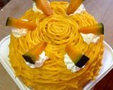ハロウィン！本格かぼちゃケーキ♡作り方10写真