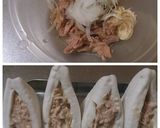 ☆はんぺんのオニオンツナはさみ焼き☆作り方2写真