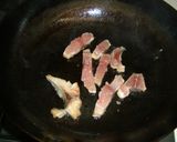 サバと青梗菜の粒マスタード炒め作り方2写真