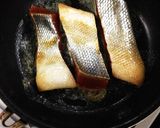 簡単♪漬けるだけ♪鮭のにんにく醤油漬け♪作り方6写真