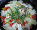 林檎と生姜のチキンソテー、彩り野菜添え作り方14写真