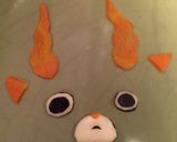 妖怪ウォッチ コマじろう＊キャラ弁作り方2写真