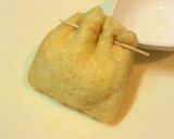 油揚げ☆たまご巾着作り方4写真