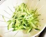 きゅうりとちくわのごまマヨ和え！作り方1写真
