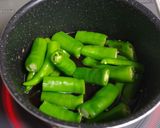 ほっとする☆万願寺とうがらしの卵とじ♪作り方3写真