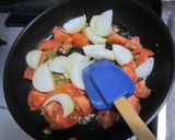 トマト煮込みの包み焼✿春巻きの皮で✿作り方4写真