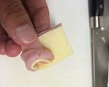 お弁当の隙間に♡ハムチーズのお花♪作り方5写真