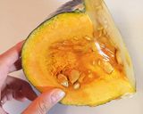 材料3つでお店の味☆かぼちゃの煮物作り方1写真