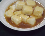 簡単♡めんつゆで揚げ出し豆腐作り方6写真