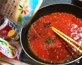 簡単にんじんの葉でトマトクリームパスタ♡作り方3写真
