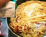 簡単にんじんの葉でトマトクリームパスタ♡作り方5写真