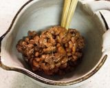 我が家のふわふわ卵納豆かけご飯♡作り方1写真