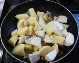昆布出汁の水炊き鍋 リメイク！豚汁に変身作り方9写真