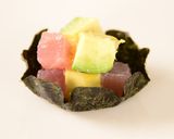 まぐろとアボカドののりピンチョス作り方3写真