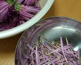 新潟の秋の味覚～食用菊で菊ごはん作り方2写真