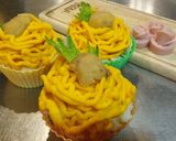 【保育園弁当】ケーキじゃないよサラダだよ作り方8写真