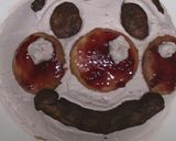 着色料・チョコ不要♪アンパンマンケーキ作り方24写真