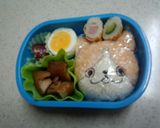 妖怪ウォッチ ジバニャン楽ちんキャラ弁！作り方8写真