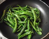 しし唐の塩昆布炒め作り方4写真