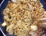 豚キムチ焼きラーメン作り方4写真