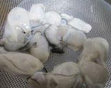 牡蠣入り　茶わん蒸し作り方1写真