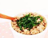 自慢の梅そぼろうどん作り方4写真
