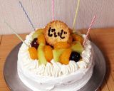 時短！オーブンなし簡単バースデーケーキ作り方16写真
