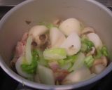 白菜とかぶのあったかミルクスープ作り方6写真