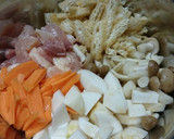 もちもちふわふわ炊き込みご飯作り方2写真
