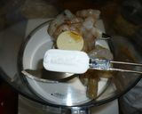 厚揚げエビのはさみ焼き熱々あんかけで。作り方1写真