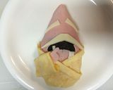 妖怪ウォッチ　ひも爺　キャラ弁作り方8写真