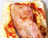 ★朝食に!ベーコン卵サンド★作り方5写真