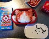 妖怪ウォッチ☆ジバニャン☆キャラ弁作り方4写真
