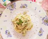 アボカドとクリームチーズ香りパスタ10分作り方6写真