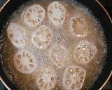 簡単子供が喜ぶ！花粉症にれんこんの肉挟み作り方8写真