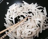 大根の皮で！エコな大根のきんぴら作り方2写真