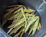 酸味が◎ハイビスカスローゼルの葉のおひたし作り方2写真