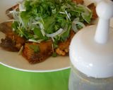 ✿揚げいなだ（ﾊﾏﾁ）のポン酢野菜✿作り方4写真