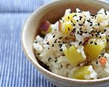 炊飯ジャーで簡単！さつまいもご飯作り方3写真