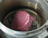 牛肉のかたまりとひよこ豆の圧力鍋カレー作り方7写真