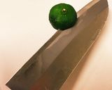 シークワーサー★手汚れ、種なしの絞り方♡作り方1写真